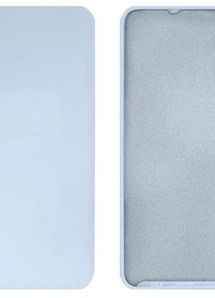 Чехол silicone case camera protective для samsung a30s/a50s (11) голубой lilac cream