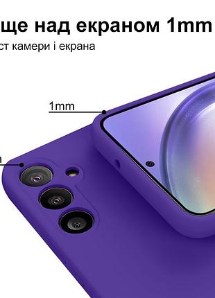 Чехол silicone case camera protective для xiaomi redmi note 8 (07) фиолетовый ultraviolet 6