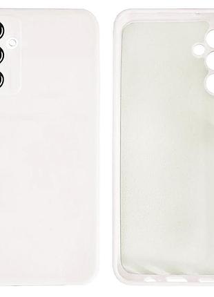 Чехол silicone case camera protective для samsung a14 (09) белый white