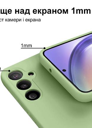 Чехол silicone case camera protective для xiaomi redmi note 8 pro (19) мятный mint 6