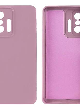 Чехол silicone case camera protective для xiaomi mi 11t (24) черничный blueberry