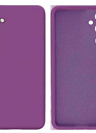Чехол силиконовый full camera protective для samsung a24 (14) purple фиолетовый