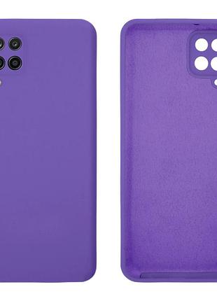 Чехол silicone case camera protective для samsung m33 (07) фиолетовый ultraviolet