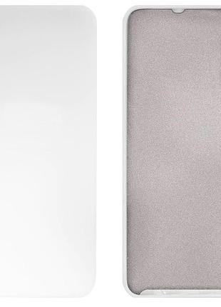 Чехол silicone case camera protective для samsung a50 (09) белый white