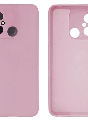 Чехол silicone case camera protective для xiaomi redmi 12c (24) черничный blueberry