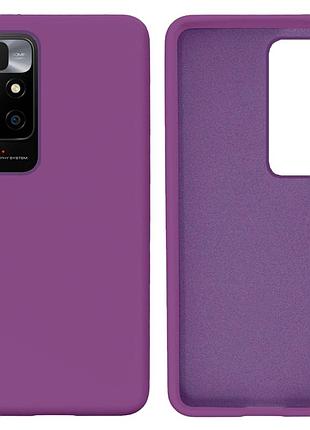 Чохол silicone case camera protective для xiaomi redmi 10 (14) фіолетовий purple