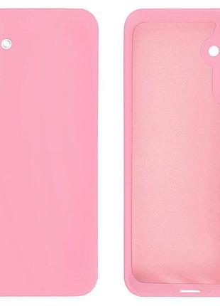 Чохол silicone case camera protective для samsung a24 (17) рожевий light pink