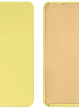 Чехол silicone case camera protective для samsung a30s/a50s (20) желтый yellow