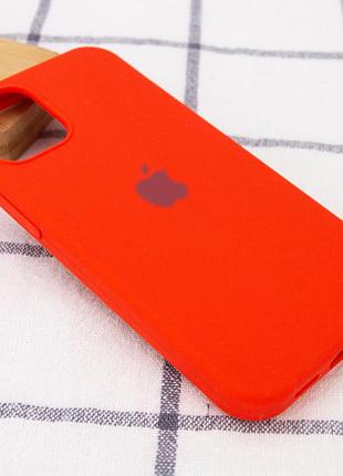 Чохол silicone case full protective (aa) для apple iphone 13 pro (6.1") червоний / red 2