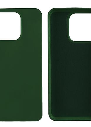 Чехол silicone case camera protective для xiaomi mi 13 (22) темно зеленый forest green