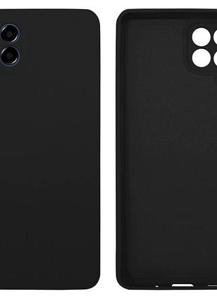 Чехол silicone case camera protective для samsung m53 (03) черный black
