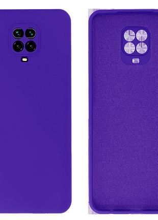 Чехол силиконовый full camera protective для xiaomi redmi note 9 pro (7) ultraviolet ультрафиолетовый