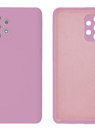 Чехол silicone case camera protective для samsung a32 4g (24) черничный blueberry