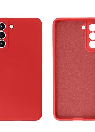 Чехол silicone case camera protective для samsung a55 (01) красный red