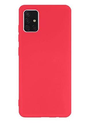 Чехол silicone case camera protective для samsung a51 (12) коралловый coral 2