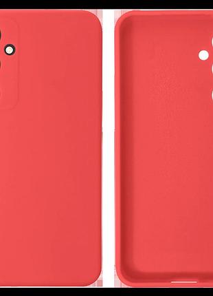 Чехол silicone case camera protective для samsung m34 (01) красный red
