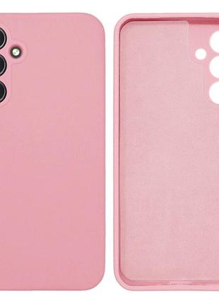 Чехол silicone case camera protective для samsung a54 (18) пудра pink sand