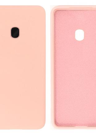 Чехол силиконовый full camera protective для samsung a20e (18) pink sand песочно-розовый