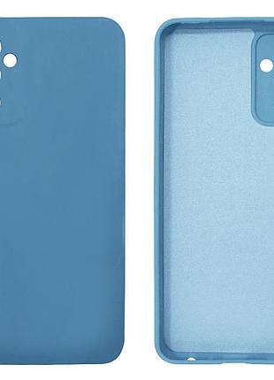 Чехол silicone case camera protective для samsung m13/m23 (10) cиний azure
