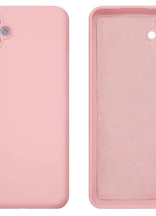 Чохол silicone case camera protective для samsung a04 (17) рожевий light pink