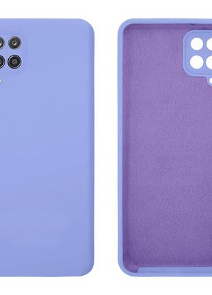 Чехол silicone case camera protective для samsung m33 (13) лиловый lilac