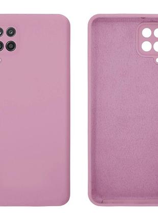 Чохол silicone case camera protective для samsung a12 (24) чорничний blueberry