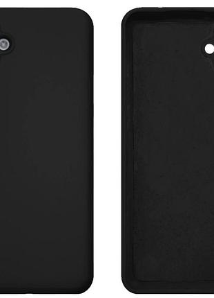 Чохол silicone case camera protective для samsung a04 (03) чорний black