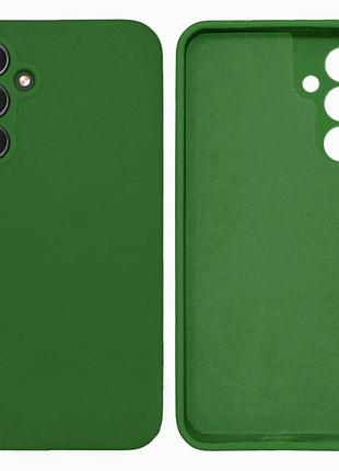 Чехол silicone case camera protective для samsung a54 (25) хаки зеленый khaki