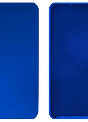 Чехол silicone case camera protective для samsung a50 (26) ярко синий neon blue