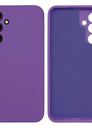 Чехол silicone case camera protective для samsung a54 (14) фиолетовый purple