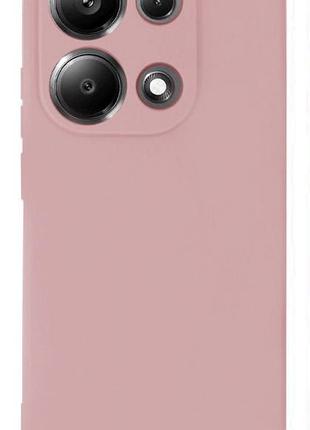 Чохол silicone case camera protective для xiaomi redmi note 13 pro 4g (18) пудра pink sand 2