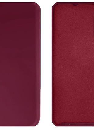 Чохол silicone case camera protective для samsung a50 (23) марсала marsala