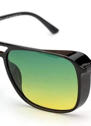 Окуляри graffito 773148-c6 polarized (yellow-green graient), жовто-зелений градієнт