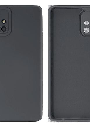 Чехол силиконовый full camera protective для samsung a51 (5) charcoal dray серый