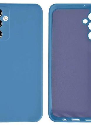 Чехол silicone case camera protective для samsung m14 (10) cиний azure