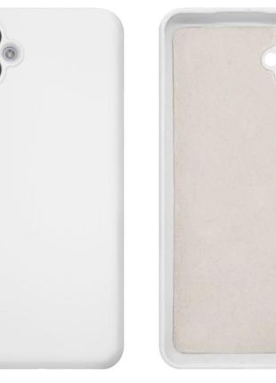 Чохол silicone case camera protective для samsung a05 (09) білий white