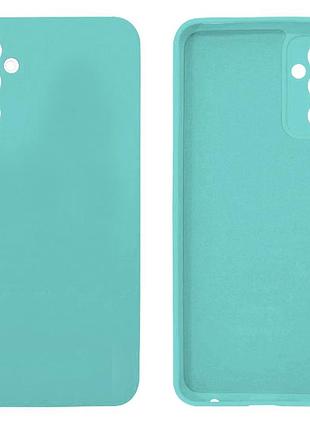 Чехол silicone case camera protective для samsung m13/m23 (02) бирюза sea blue