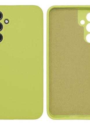 Чехол silicone case camera protective для samsung a54 (06) лимонный flash