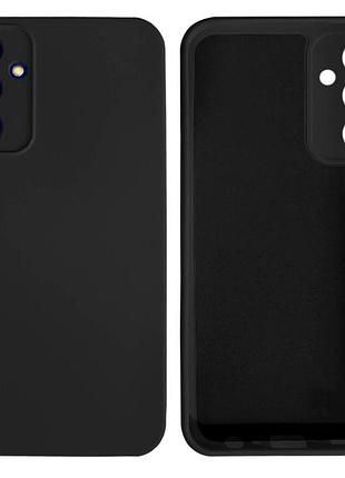 Чехол silicone case camera protective для samsung a15 (03) черный black