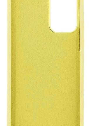 Чехол silicone case camera protective для xiaomi redmi note 12s (20) желтый yellow 3