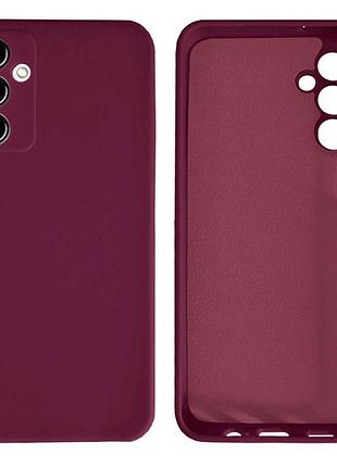 Чехол silicone case camera protective для samsung a55 (23) марсала marsala