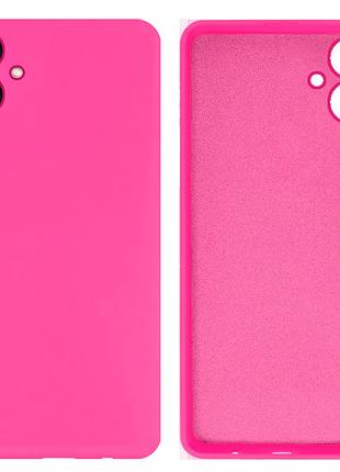 Чехол силиконовый full camera protective для samsung a06 (21) shiny pink ярко-розовый