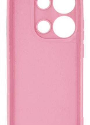 Чехол silicone case camera protective для xiaomi redmi note 13 pro 4g (17) розовый light pink 3