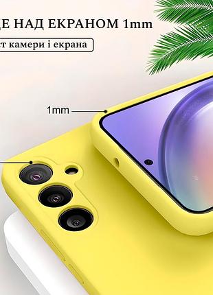 Чехол silicone case camera protective для xiaomi redmi note 12 pro 5g (20) желтый yellow 4