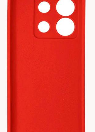 Чехол silicone case camera protective для xiaomi redmi note 13 4g (01) красный red 3
