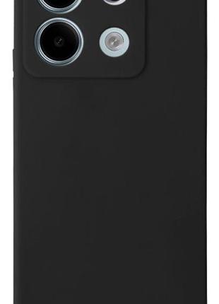 Чехол silicone case camera protective для xiaomi redmi note 13 pro + 5g (03) черный black 2