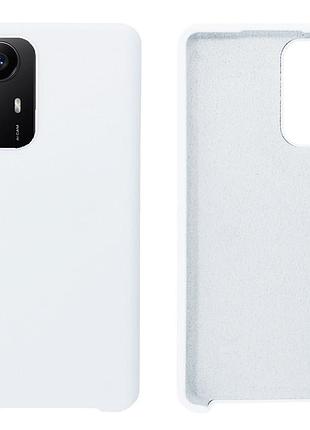 Чехол silicone case camera protective для xiaomi redmi note 12s (09) белый white