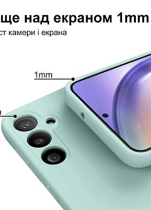 Чехол silicone case camera protective для xiaomi redmi note 8 pro (02) бирюза sea blue 6