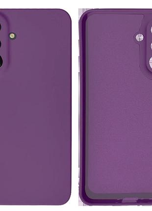 Чохол силіконовий full camera protective для samsung a36 (14) purple фіолетовий