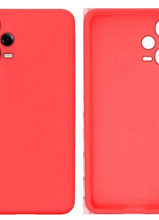 Чехол силиконовый full camera protective для xiaomi redmi note 12 pro 5g (12) coral коралловый
